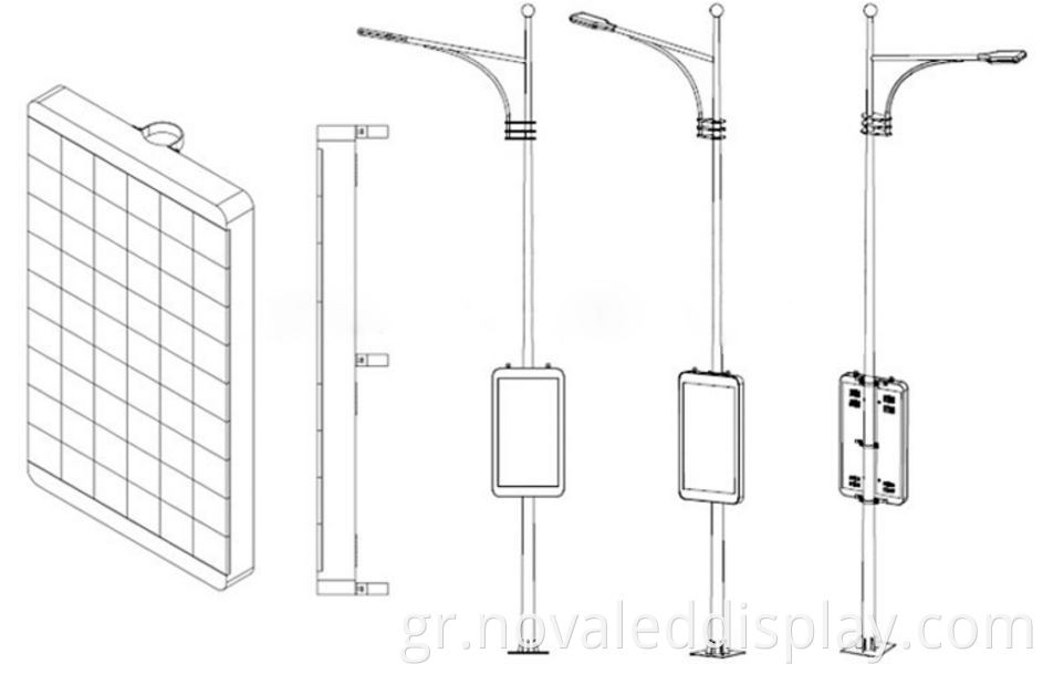 Light Pole Led Display